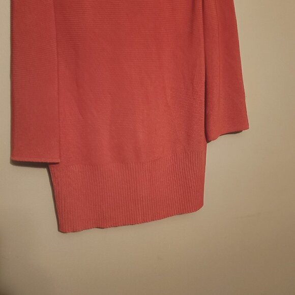 Exclusively Misook | Pink Ribbed Full Zipper Cardigan Sweater (Size Small) - Picture 13 of 14